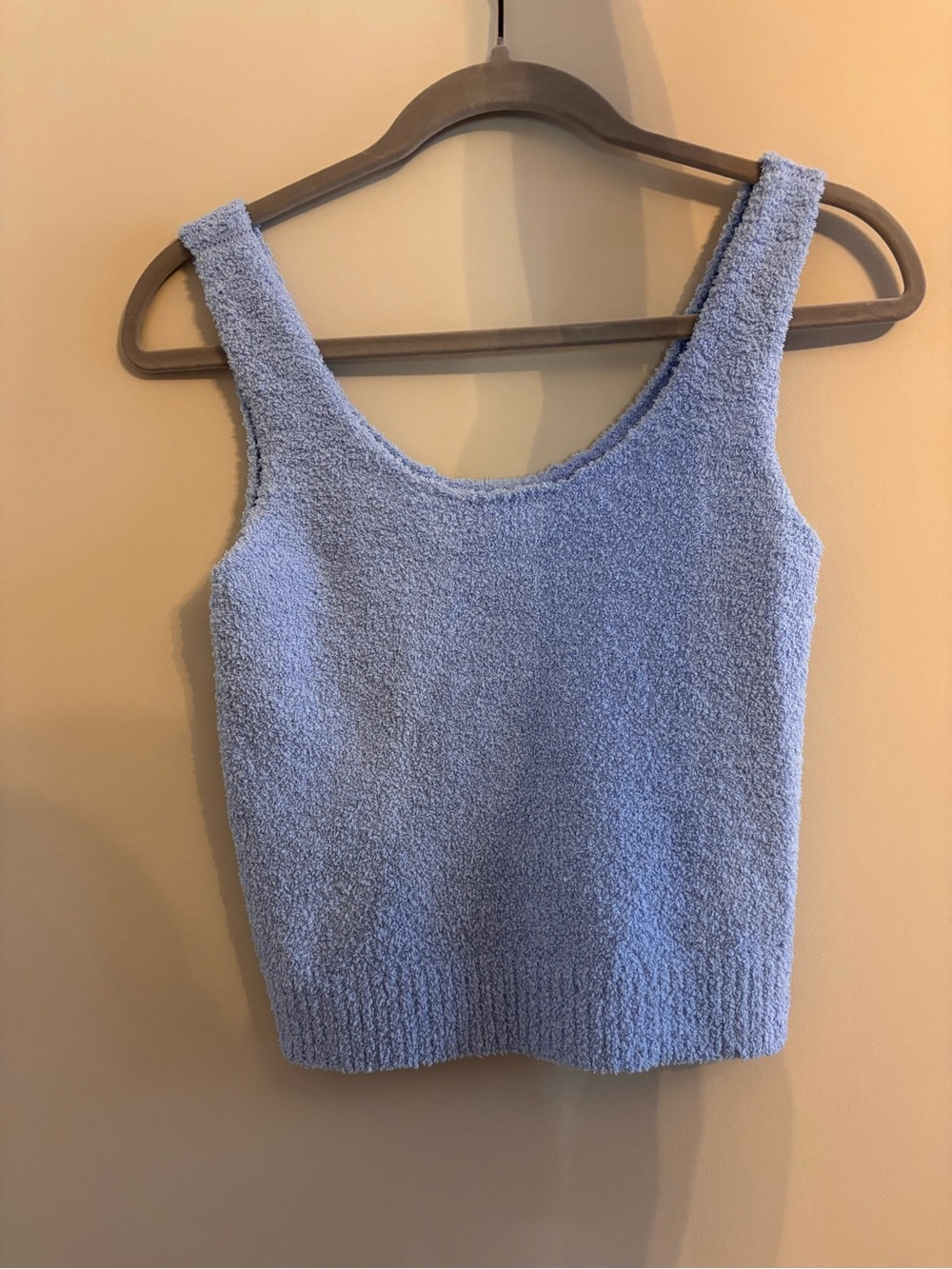 aerie Pastel Blue Soft Scoop Neck Tank